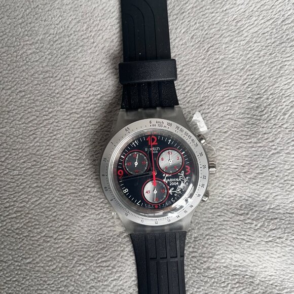 Swatch Irony 2004 Diaphane chronograph.Athens 2004.Rare - Picture 3 of 6